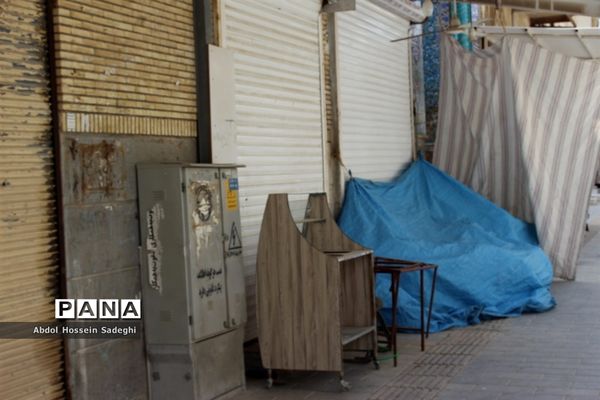 بازار بوشهر همچنان تعطیل است