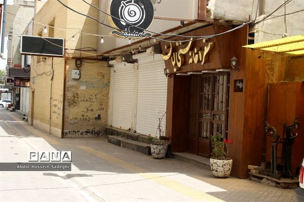 بازار بوشهر همچنان تعطیل است