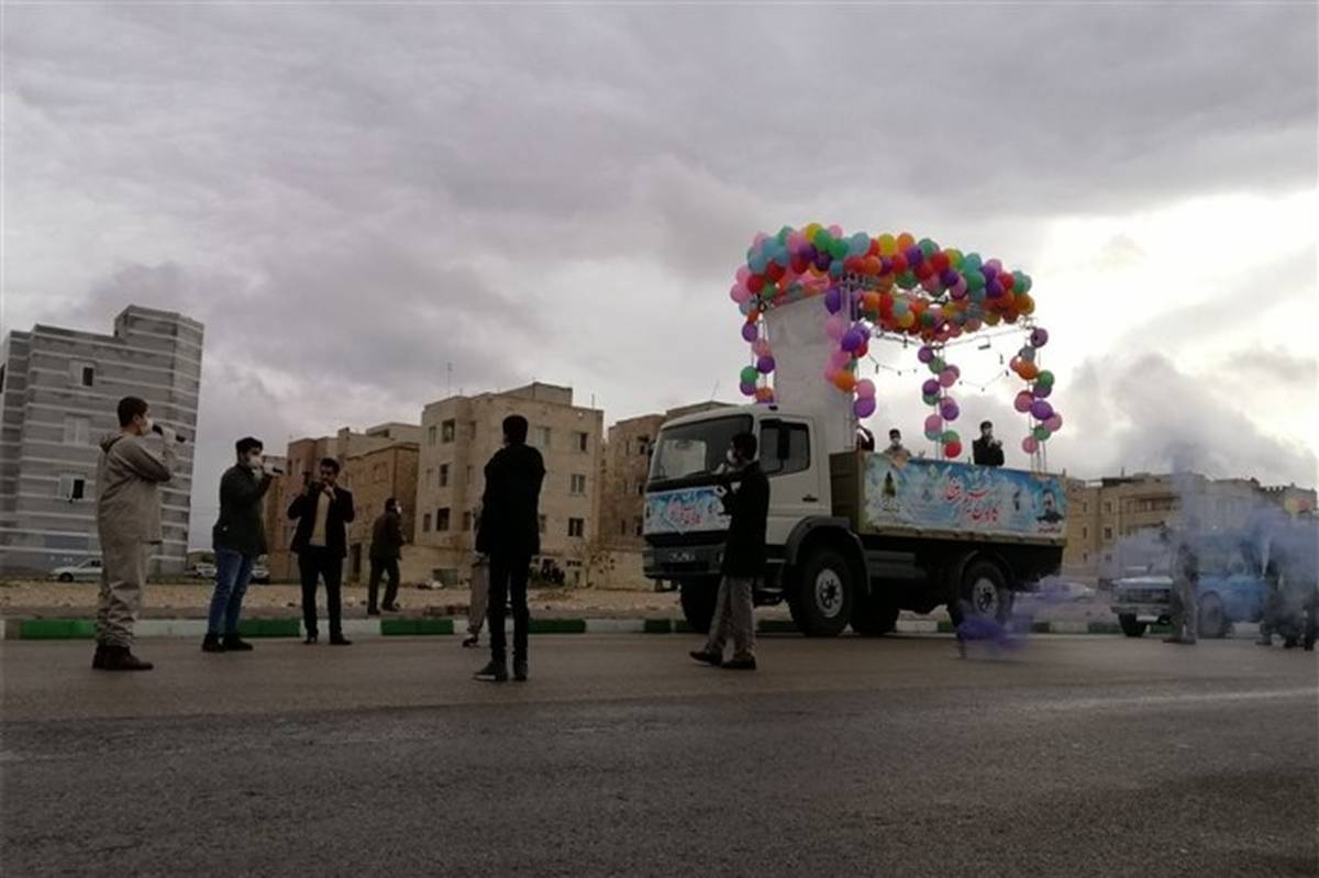 نسیم انتظار، شادی و نشاط را به شهروندان سمنانی هدیه کرد + فیلم