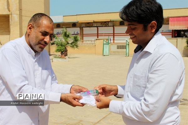 توزیع اقلام بهداشتی در بین کارکنان اداره‌کل آموزش و پرورش و سازمان دانش‌آموزی استان بوشهر