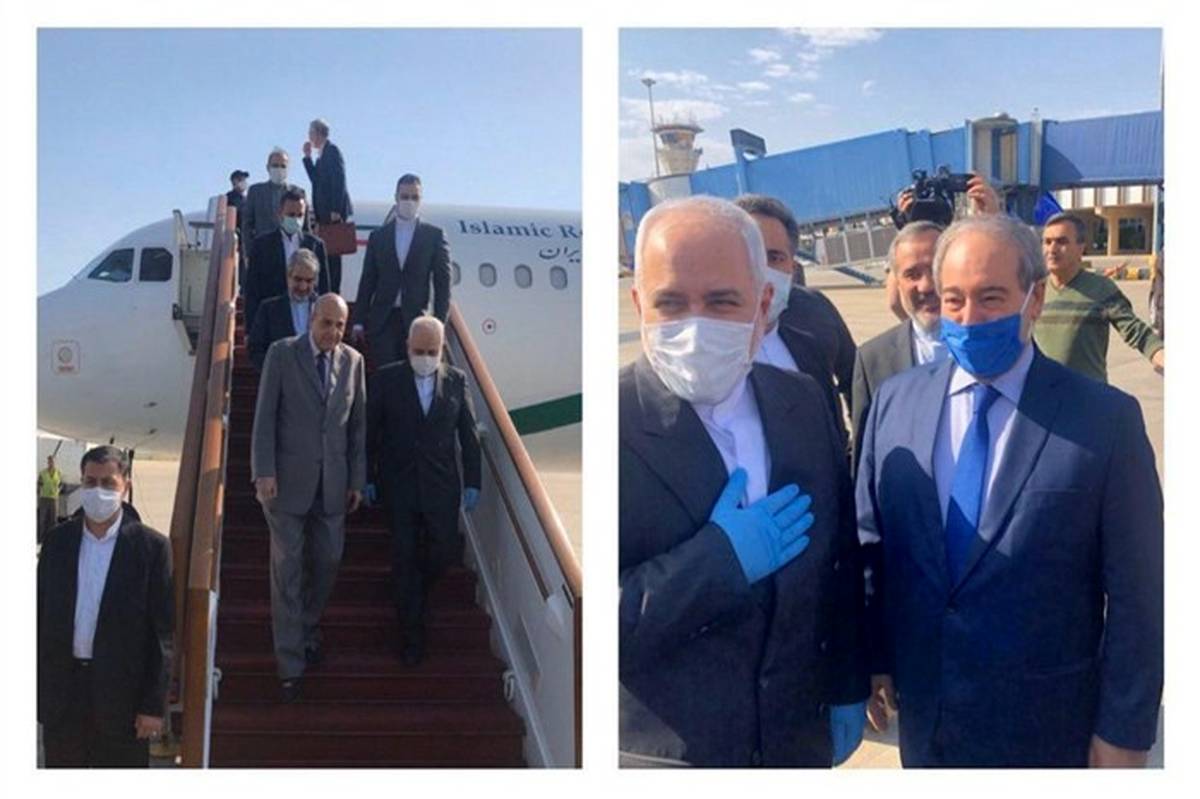 وزیر امور خارجه کشورمان وارد دمشق شد