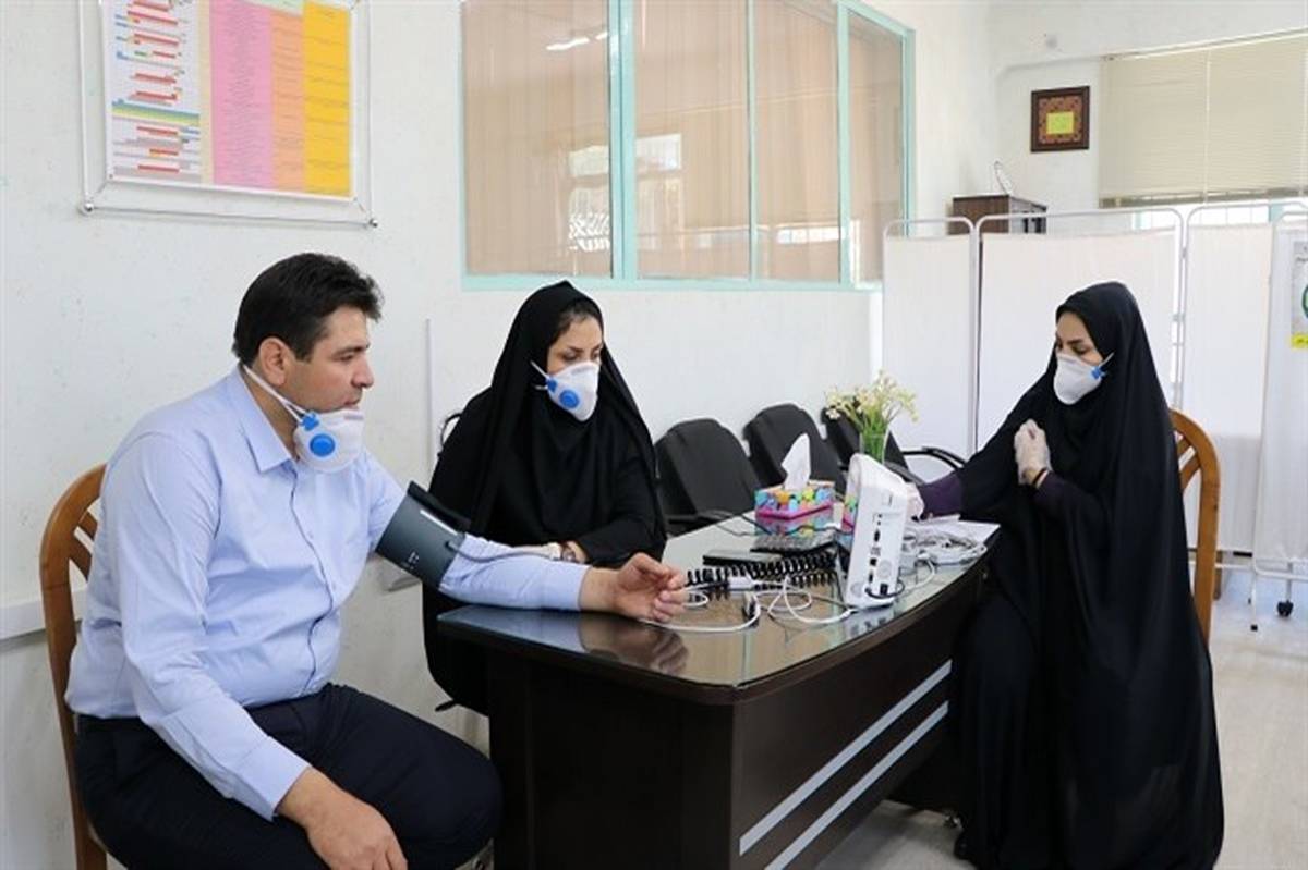 غربالگری و تهیه شناسنامه سلامت کارکنان ستادی آموزش و پرورش خراسان رضوی در گام دوم مبارزه با کووید 19