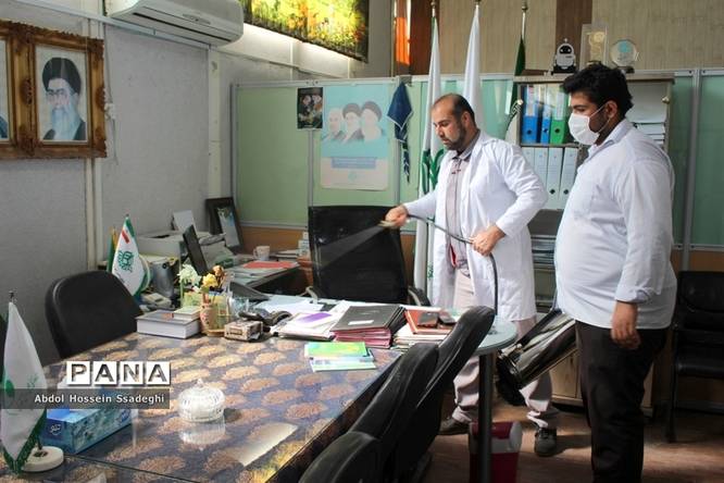 اقدامات و فعالیت های ادارهکل آموزش و پرورش استان بوشهر در راستای پیشگیری از شیوع ویروس کرونا