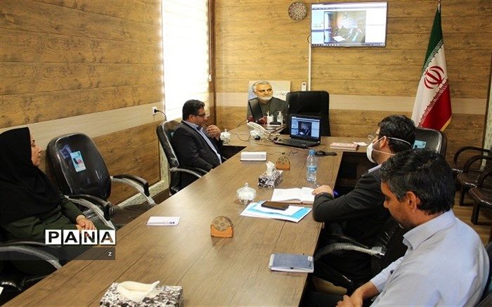 جلسه متصدیان مدارس استثنایی استان کرمان به صورت ویدئو کنفرانس برگزارشد