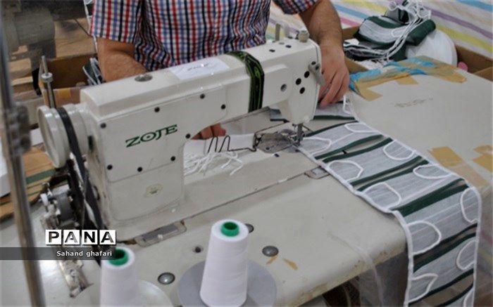 تبدیل کارگاه پوشاک به تولیدی ماسک در شهرستان میانه