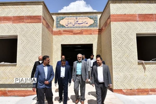 بازدید رئیس سازمان نوسازی مدارس کشور از پروژه های در حال ساخت سیستان وبلوچستان