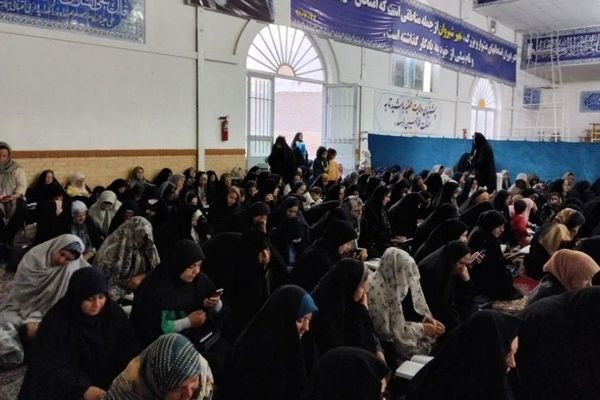 مراسم باشکوه دعای عرفه در مصلی شیروان
