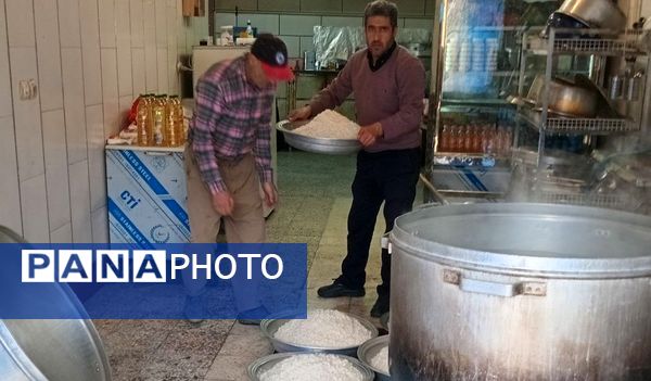 ضیافت الهی در ماه رحمت در روستای مارکده