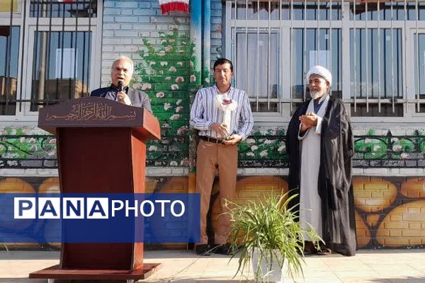 مراسم یادواره شهدا و گرامیداشت هفته دفاع مقدس در مدارس ناحیه 2 شهرری 