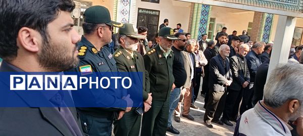 مراسم تشییع پیکر جانباز شهید علی فتح آبادی