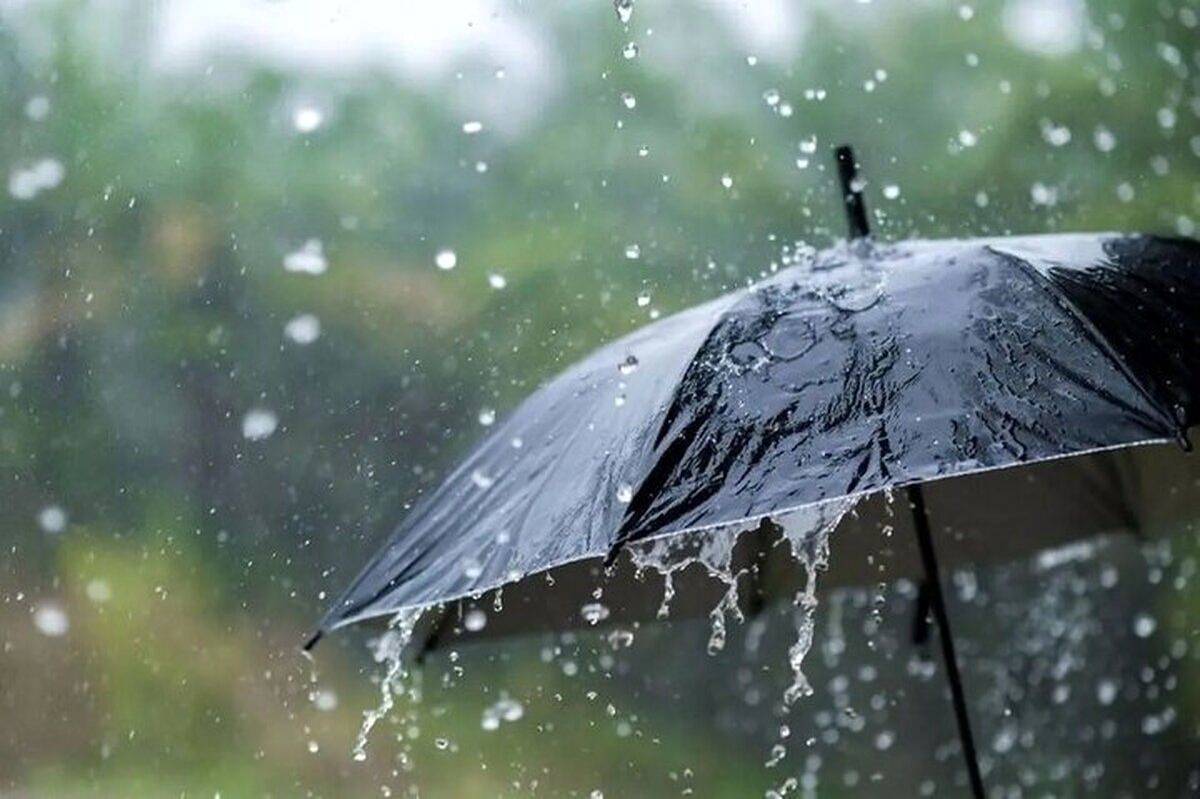 رگبار باران و وزش باد شدید امروز در ۵ استان