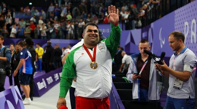 قهرمانی امین‌زاده در رقابت‌های جهانی پاراوزنه‌برداری