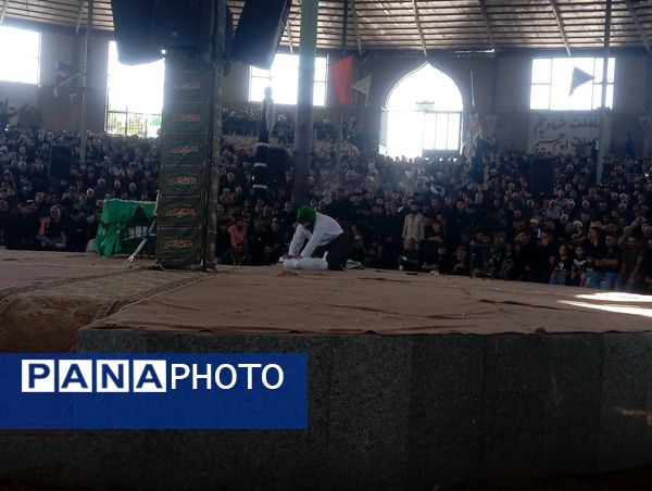 آیین سنتی شبیه خوانی اربعین حسینی در احمدآباد میانجلگه