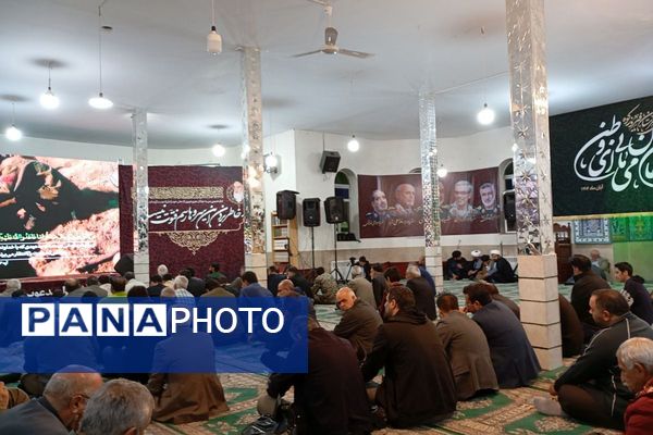 برگزاری یادواره شهدا در مسجد موسی بن جعفر شهرستان فیروزکوه 