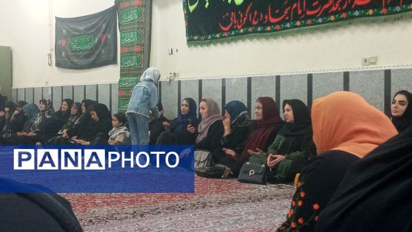 مراسم شهادت دبیر کل حزب الله لبنان در مسجد امام سجاد(ع) قائمشهر