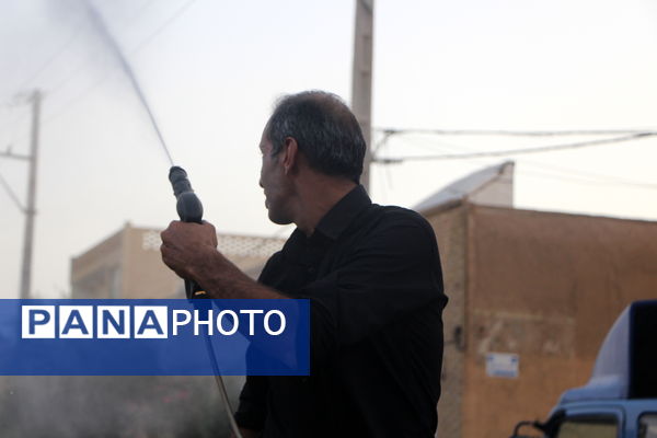 وداع یزد با شهید مدافع وطن