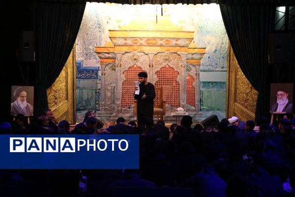 جوانان کاشمری در شب تاسوعا سنگ تمام گذاشتند
