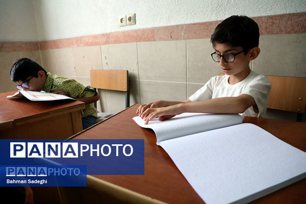 بازدید خبرنگاران از مجتمع نابینایان شهید محبی منطقه 5 شهر تهران
