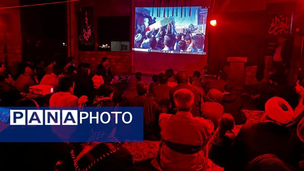 عزاداری شب شهادت حضرت زهرا(س) در گلزار شهدای گمنام چاه‌دادخدا