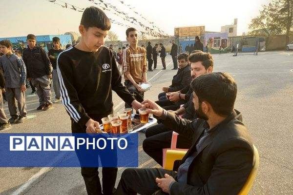 مراسم سوگواری حضرت فاطمه در دبستان هدایت ۲