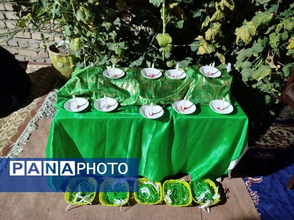 برپایی دیگ سمنوی بی بی رقیه (س)