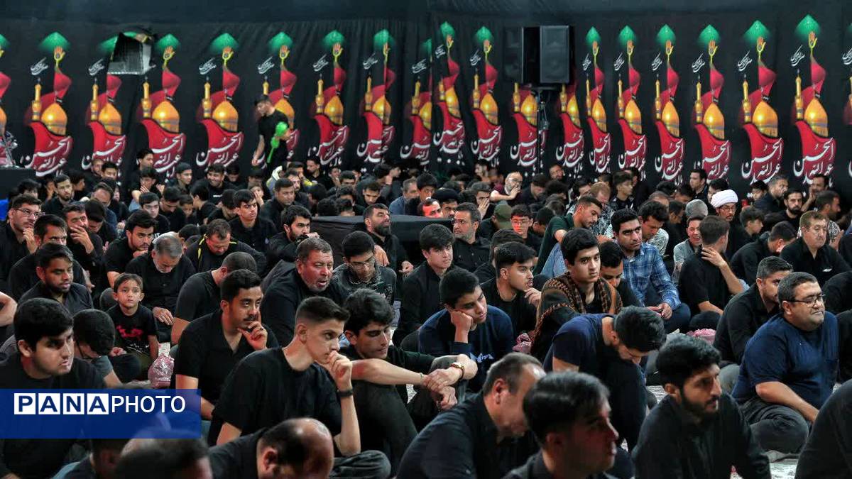 عزاداری شب های محرم در هیات حسین جان بجنورد 