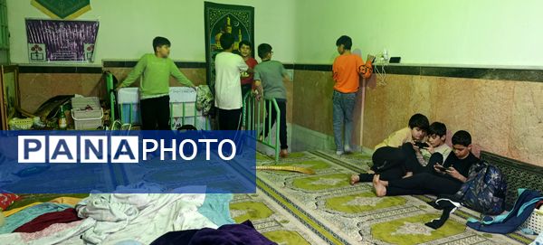 روز دوم اعتکاف پسران آشخانه 