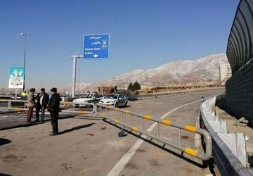 محور چالوس از فردا مسدود می‌شود