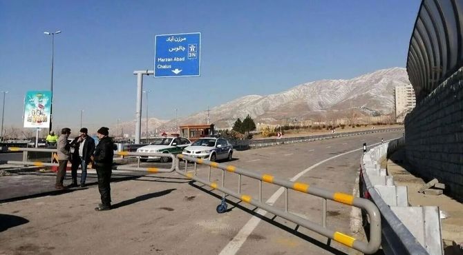 محور چالوس از فردا مسدود می‌شود