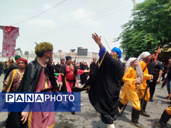 مراسم عزاداری روز عاشورا در میناب