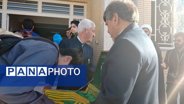 مراسم صلوات خاصه امام رضا (ع) در دبیرستان شهید بهشتی 