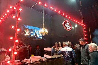 برپایی موکب‌های فاطمی در سطح شهر میبد