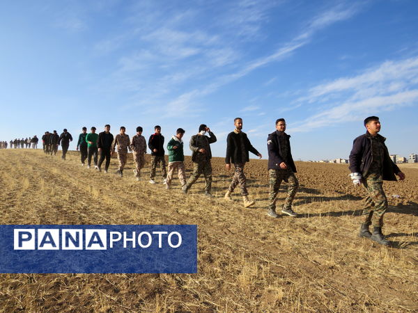 رزمایش گردان‌های بیت‌المقدس و کوثر هشترود 