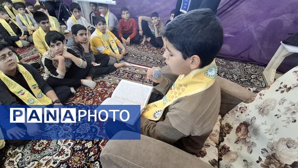 اعتکاف دانش‌‌آموزی شهرستان میناب 