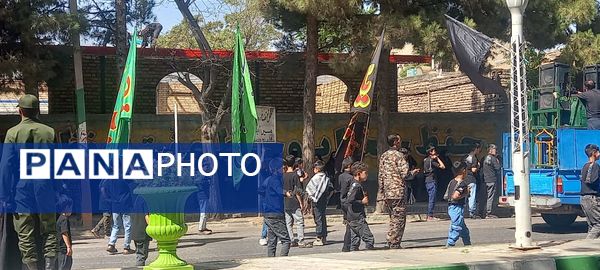 راهپیمایی جاماندگان اربعین حسینی در باخرز 