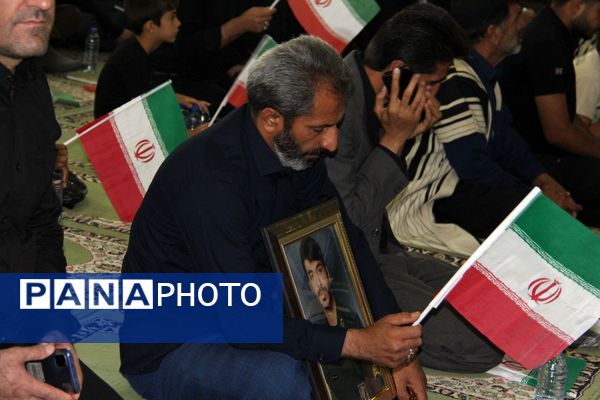 مراسم یادبود شهدای جنگ تحمیلی رژیم صهیونیستی علیه ایران