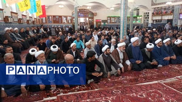 مراسم تکریم و معارفه امام جمعه شهرستان اهر با حضور نماینده ولی فقیه در آذربایجان شرقی 