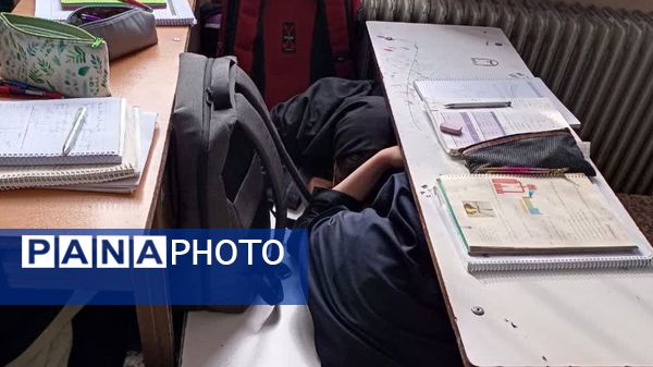 مانور زلزله و ایمنی در دبیرستان شاهد شهید کلانتری ناحیه یک کرج