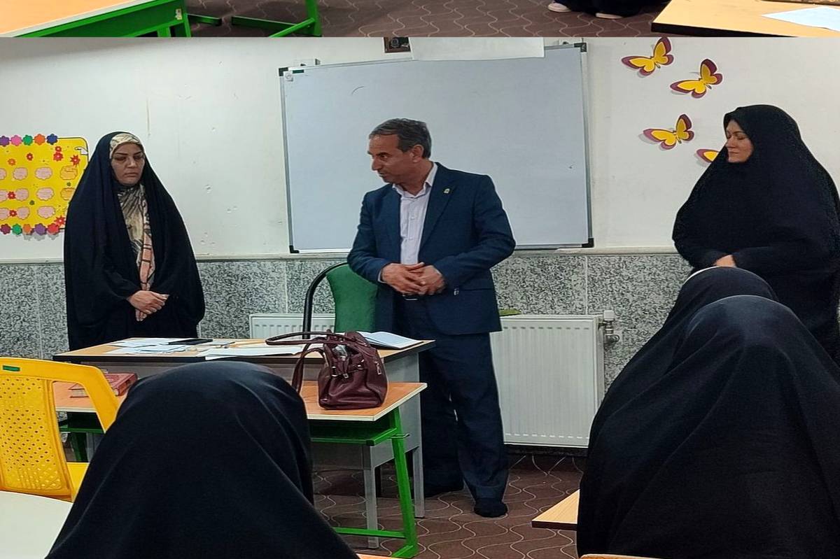 بازدید معاون پرورشی و فرهنگی آموزش و پرورش استان از دوره آموزشی طرح اتقان