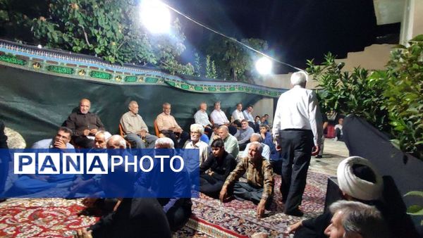 روضه خانگی در یکی از خانه کهن شهرستان کاشمر