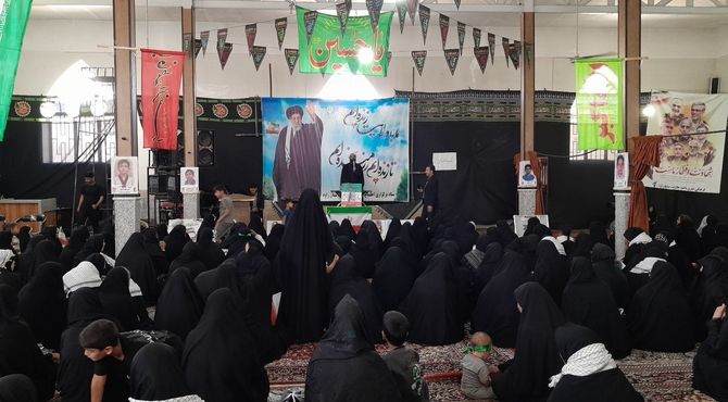 اجتماع زینبیون در زاوه