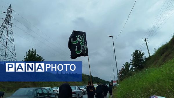 پیاده‌روی اربعین حسینی در آمل 