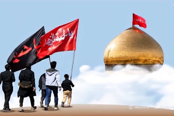 دل‌های جاماندگان همچون پرندگانی شکسته‌بال به سوی آسمان کربلا پرواز می‌کند