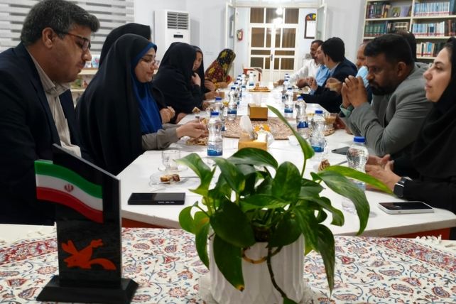 روز پرکار هیات استانداری در شرق هرمزگان