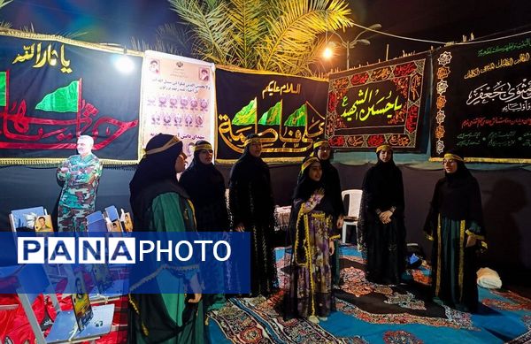 حضور معاون وزیر آموزش‌وپرورش در موکب  اربعینی انصار الحسین فرهنگیان و دانش آموزان حمیدیه