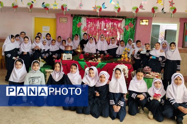 شور شب یلدا در مدارس رباط‌کریم