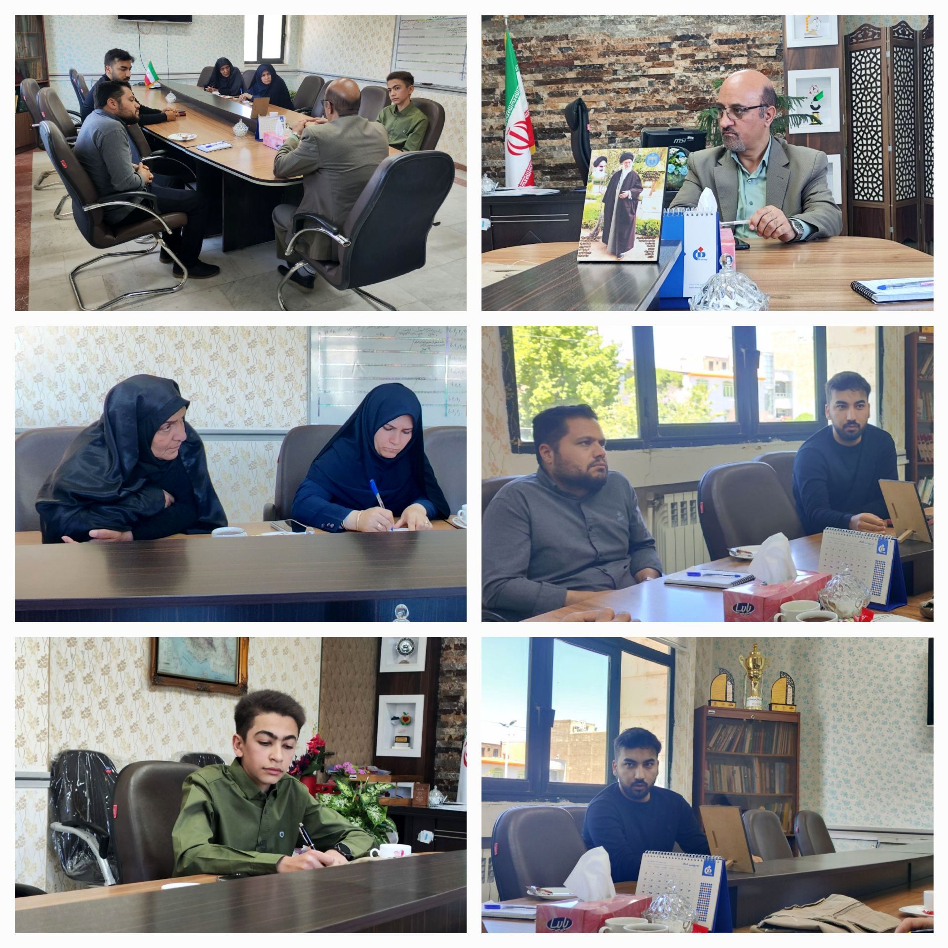 نشست شورای دانش‌آموزی شهرستان ابهر