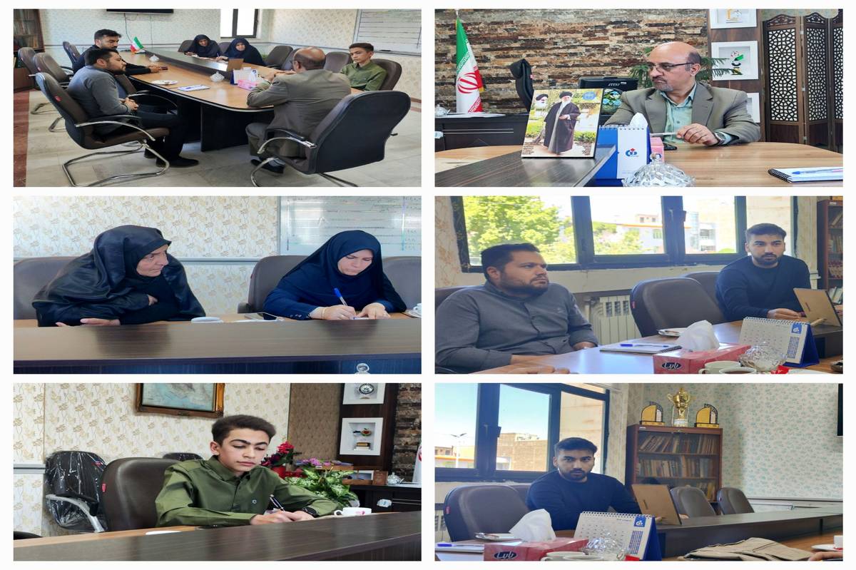 نشست شورای دانشآموزی شهرستان ابهر