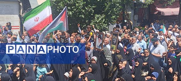 راهپیمایی جمعه خشم و نصر در نیشابور 