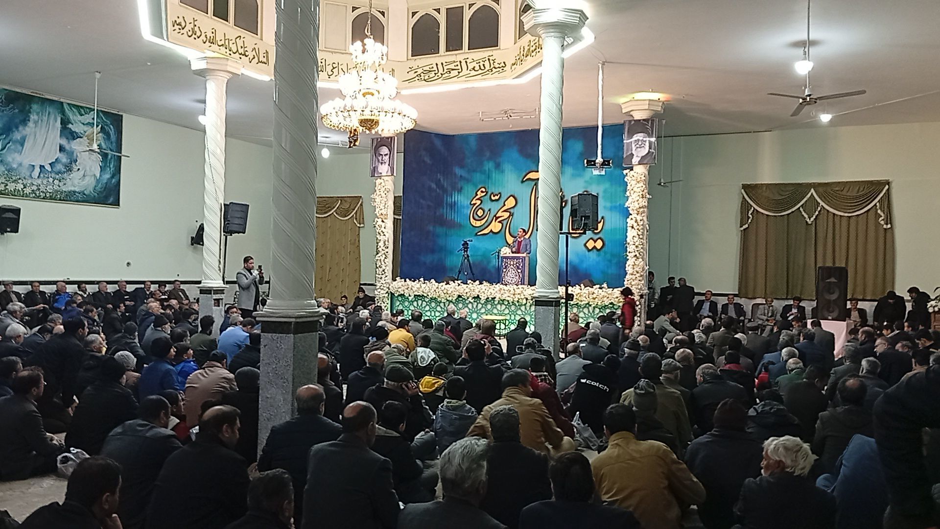 مراسم ولادت حضرت قائم (عج) در هیات مهدیه کاشمر